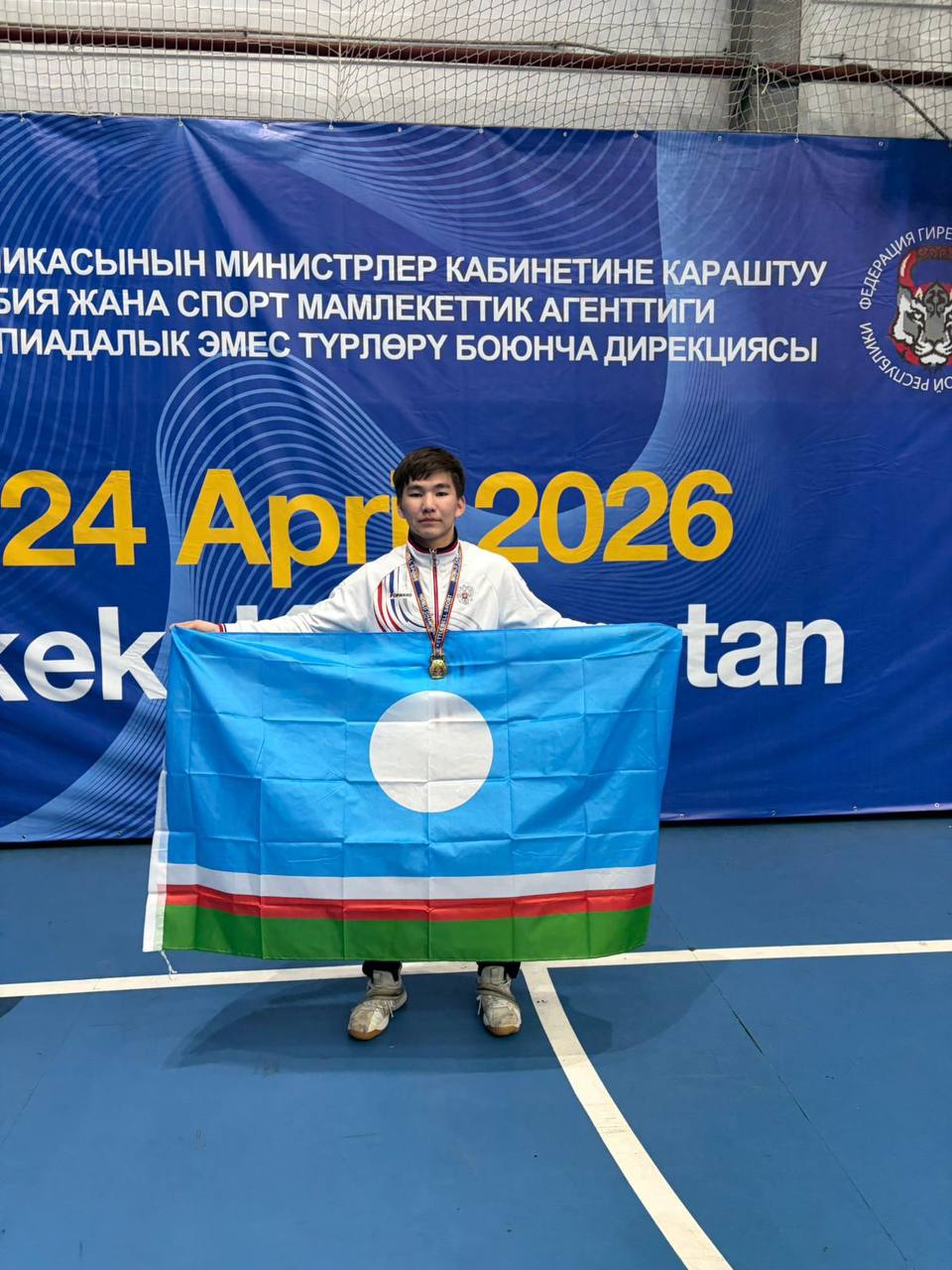 Якутский спортсмен Арчылан Харатаала стал чемпионом мира по гиревому спорту среди юношей